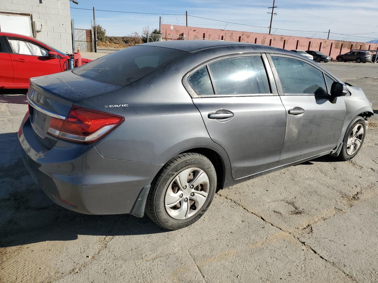 2013 Honda Civic VIN 19XFB2F5XDE041171 Copart auction photo, front end damage thumbnail 3