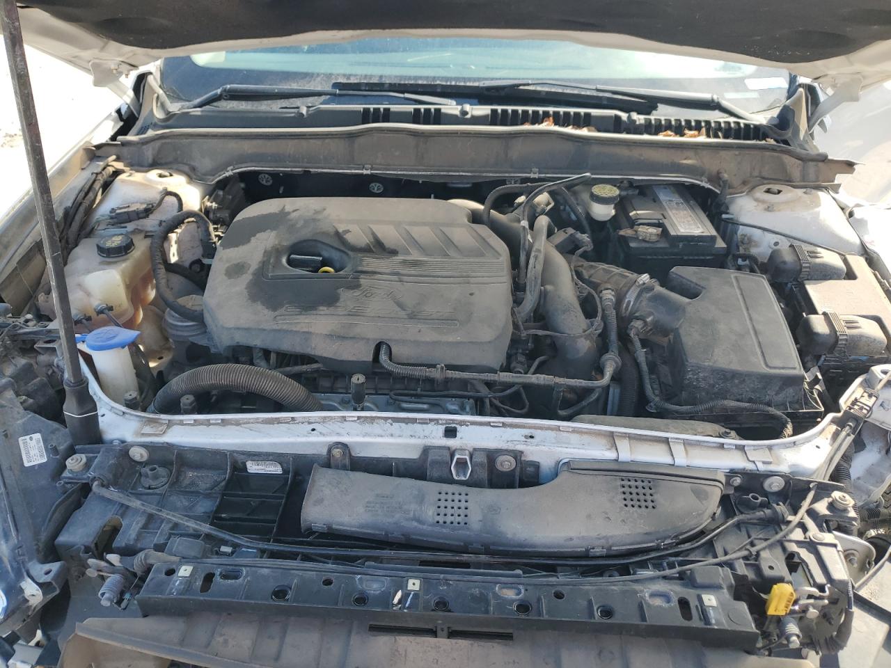 2016 Ford Fusion VIN 3FA6P0HD9GR244842 Copart auction photo, front end / side damage thumbnail 11