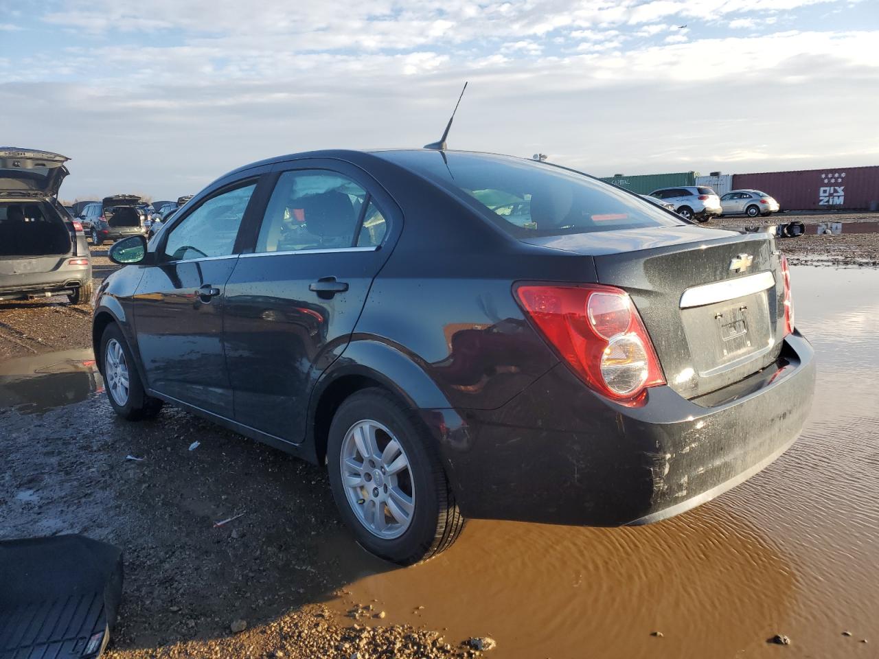 2014 Chevrolet Sonic VIN 1G1JC5SH9E4241110 Copart auction photo, side / minor dent/scratches damage thumbnail 2