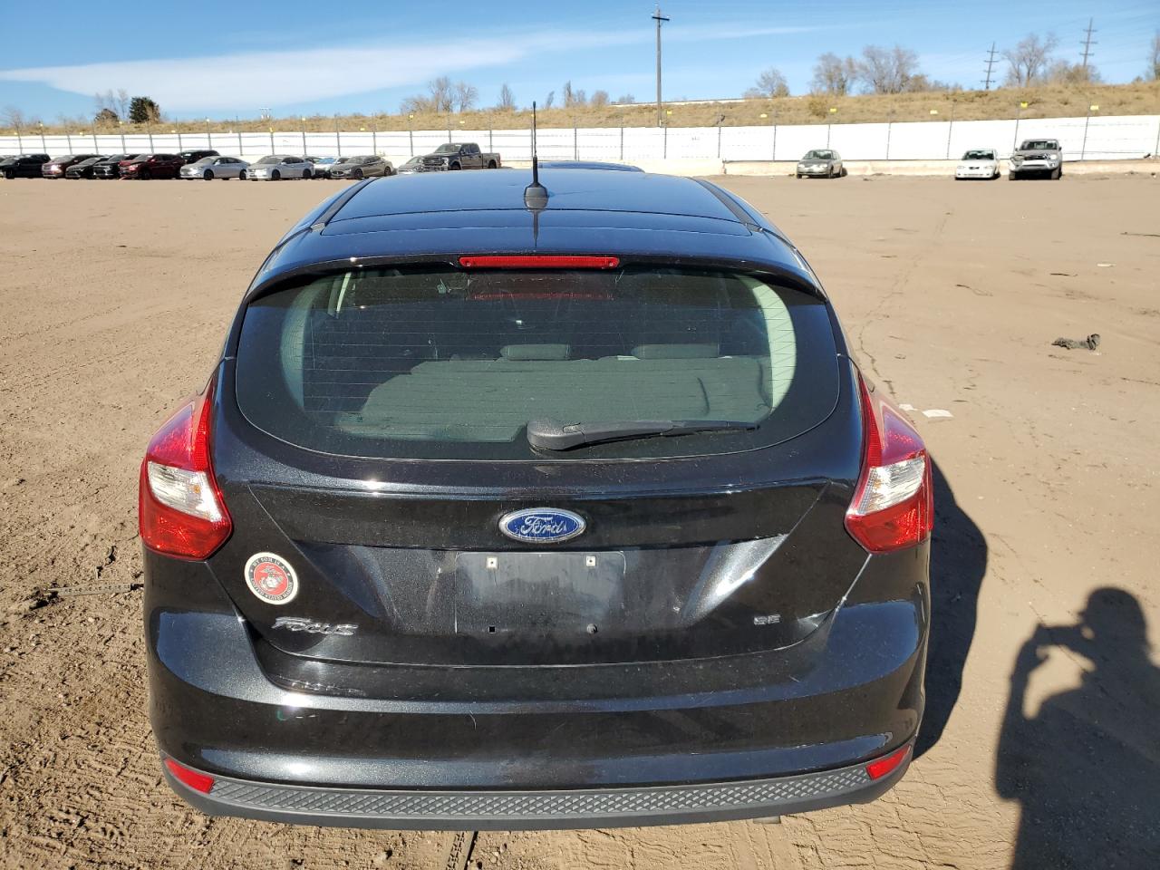 2012 Ford Focus VIN 1FAHP3K24CL362257 Copart auction photo, side damage thumbnail 6