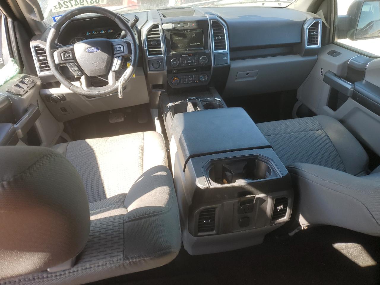 2015 Ford F-150 VIN 1FTEW1CF1FKE61490 Copart auction photo, front end / side damage thumbnail 8