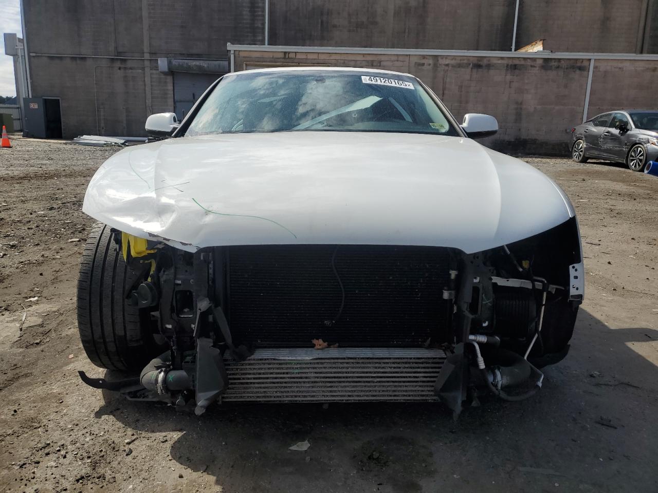 2016 Audi A5 VIN WAUM2AFR1GA028723 Copart auction photo, front end / minor dent/scratches damage thumbnail 5