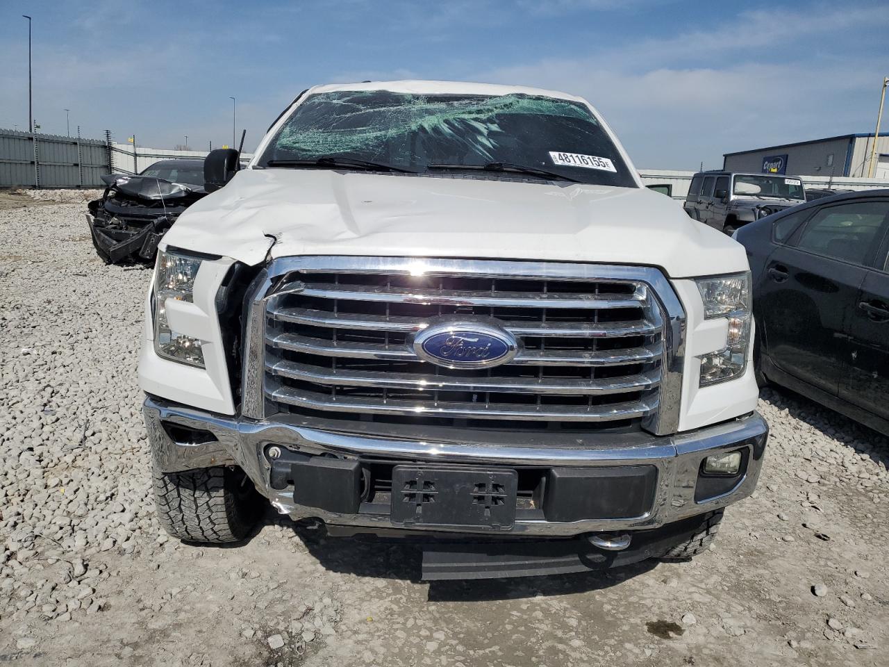 2016 Ford F-150 VIN 1FTEW1EP6GFB24023 Copart auction photo, all over damage thumbnail 5