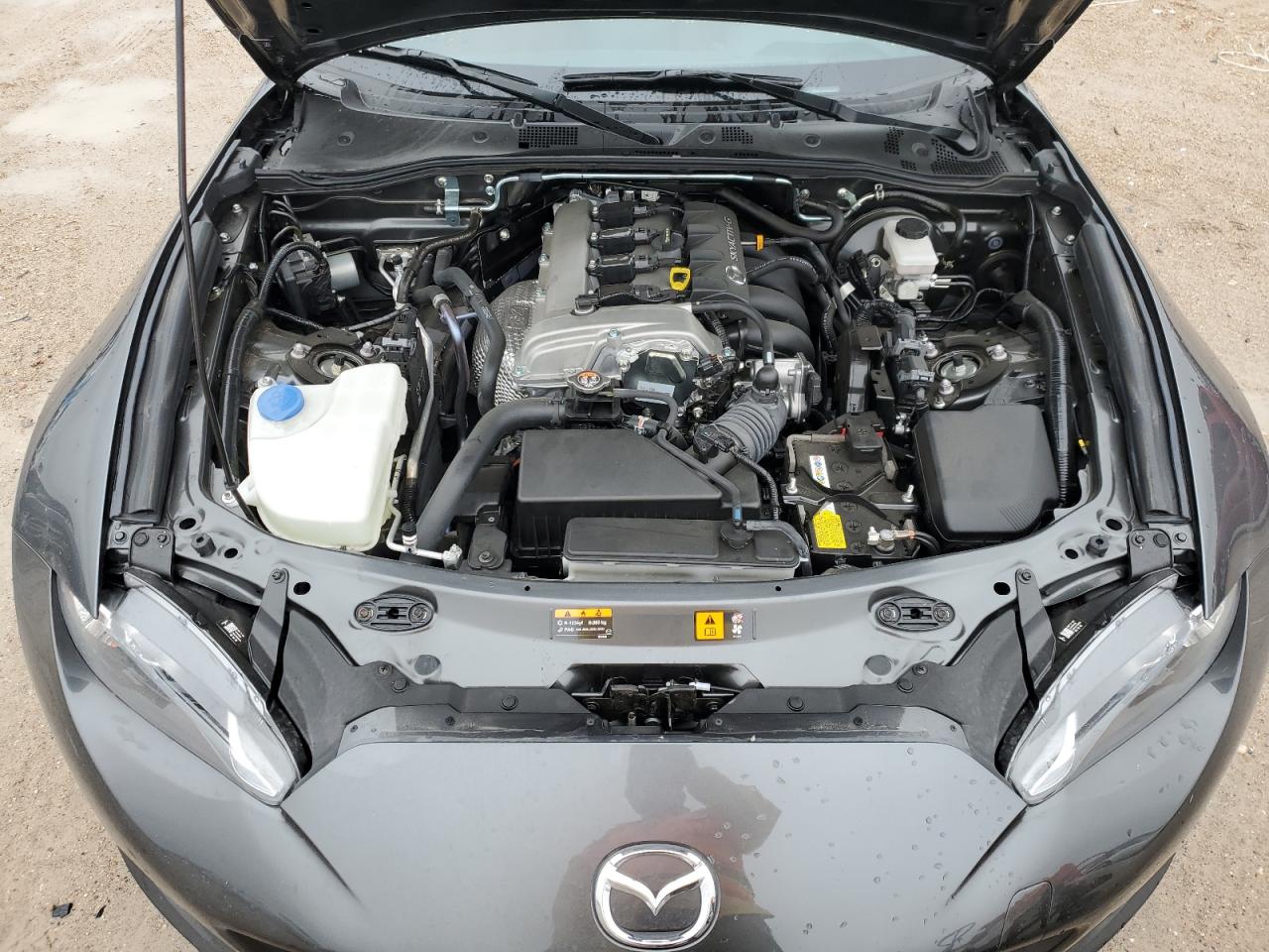 2022 Mazda MX-5 VIN JM1NDAM77N0508223 Copart auction photo, rear end / side damage thumbnail 11