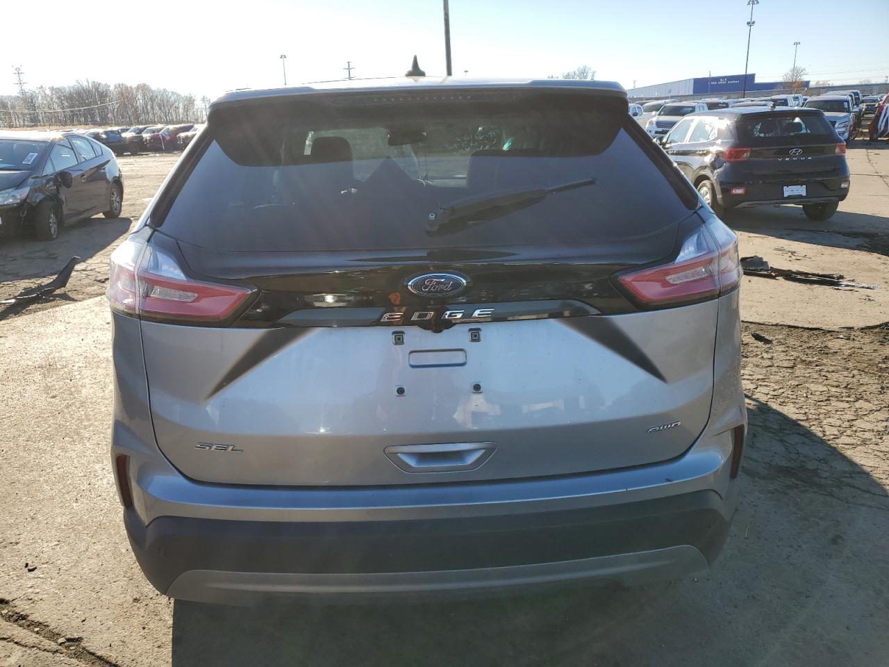2021 Ford Edge VIN 2FMPK4J97MBA04592 Copart auction photo, front end damage thumbnail 6