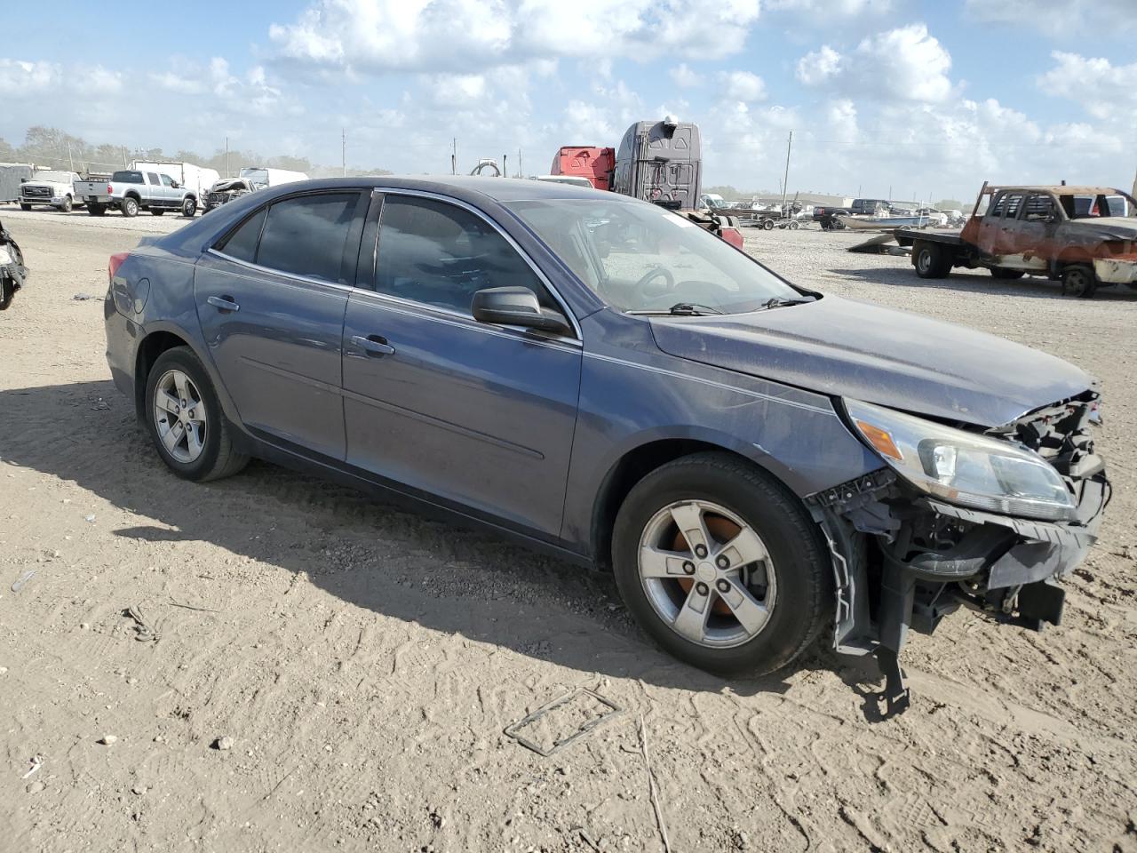 2013 Chevrolet Malibu VIN 1G11B5SA7DF160759 Copart auction photo, front end damage thumbnail 4