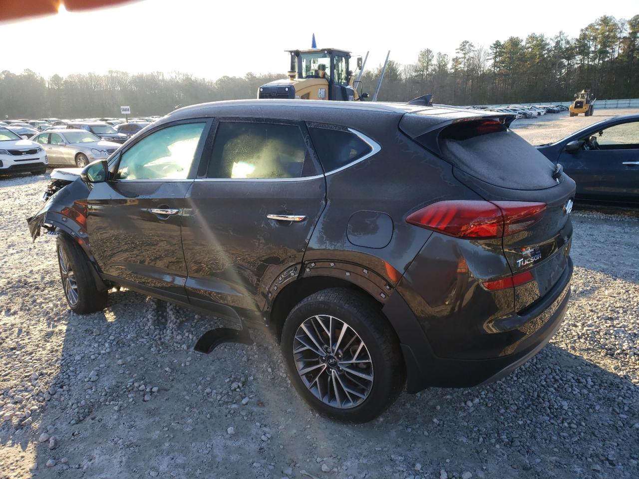 2020 Hyundai Tucson VIN KM8J33AL4LU193638 Copart auction photo, all over / undercarriage damage thumbnail 2