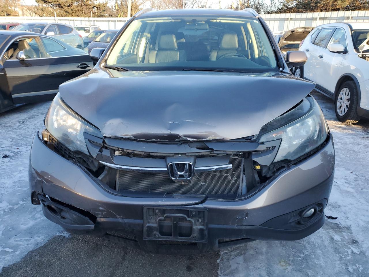 2012 Honda CR-V VIN 5J6RM4H76CL031495 Copart auction photo, front end damage thumbnail 5