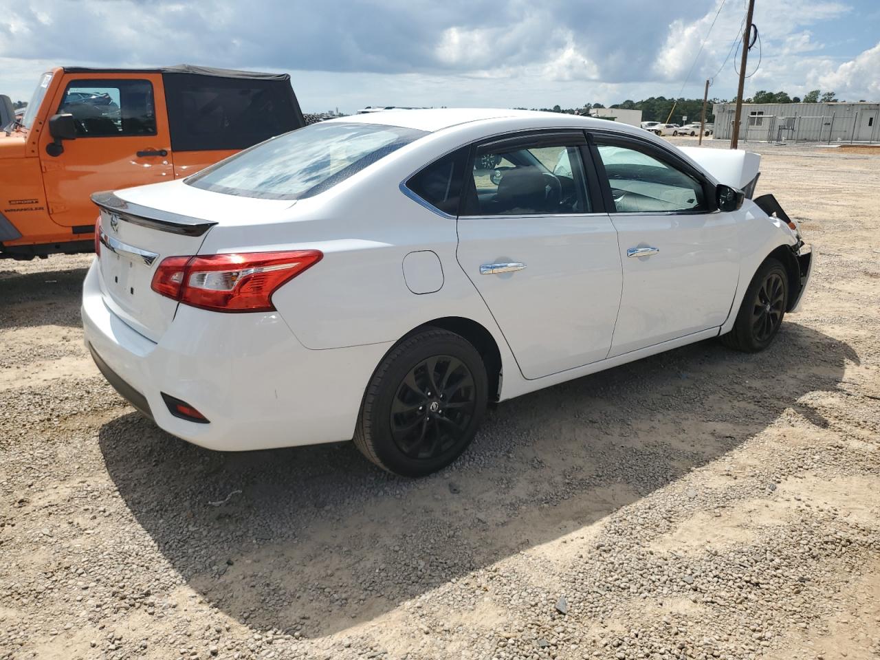 2018 Nissan Sentra VIN 3N1AB7AP0JY250299 Copart auction photo, front end damage thumbnail 3