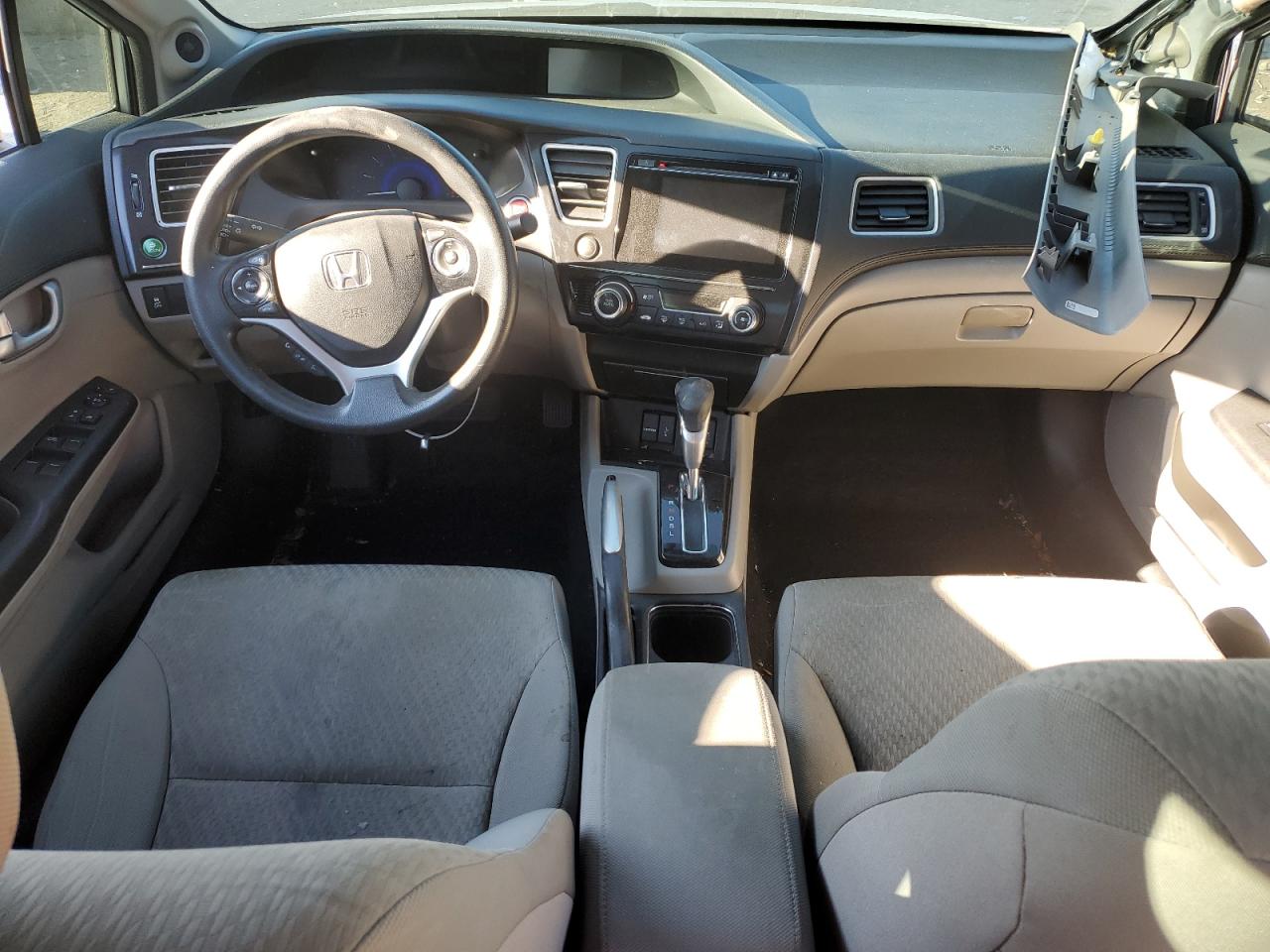 2015 Honda Civic VIN 19XFB2F87FE005581 Copart auction photo, side damage thumbnail 8