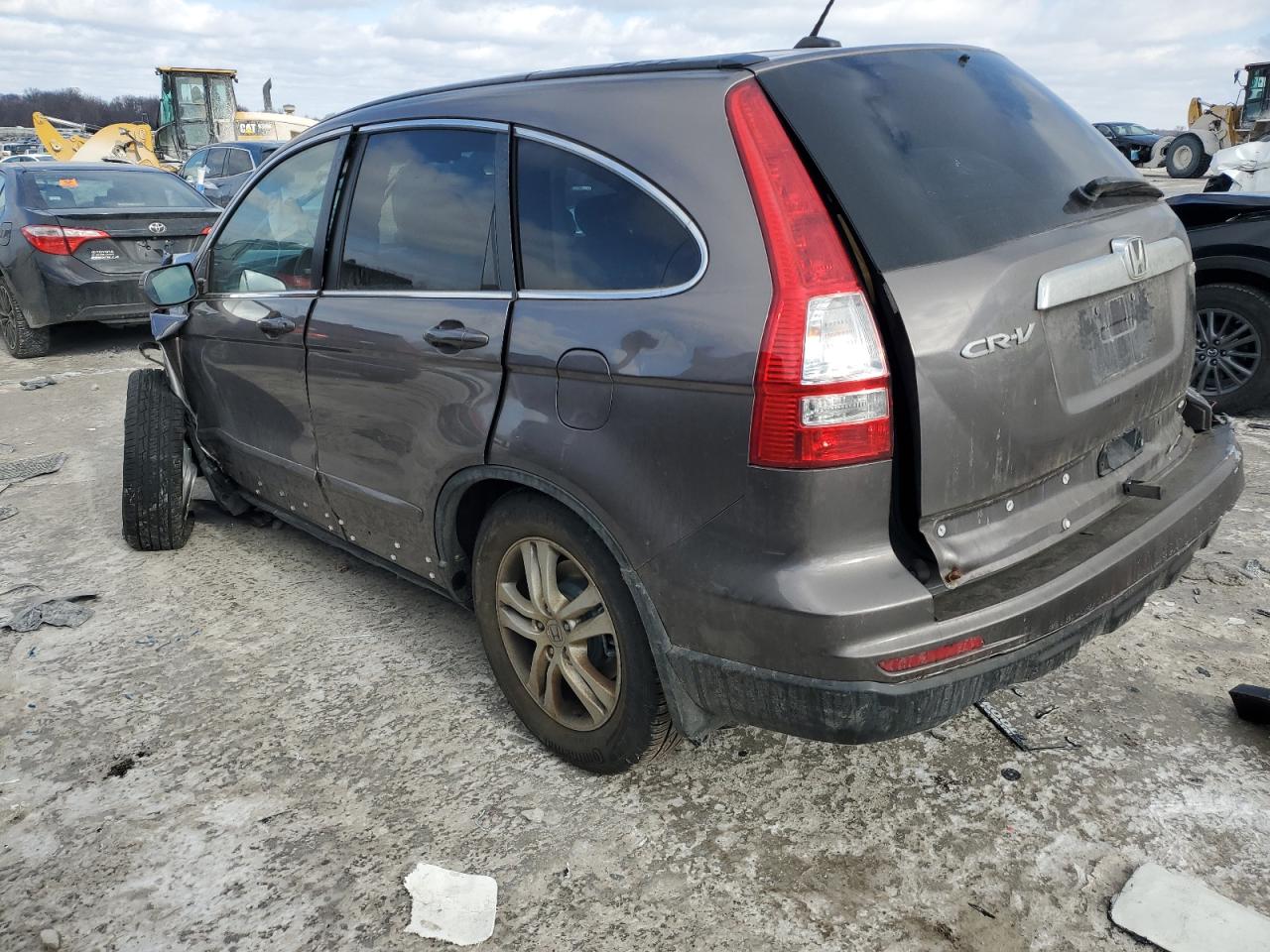 2011 Honda CR-V VIN 5J6RE4H75BL027000 Copart auction photo, front end / rear end damage thumbnail 2