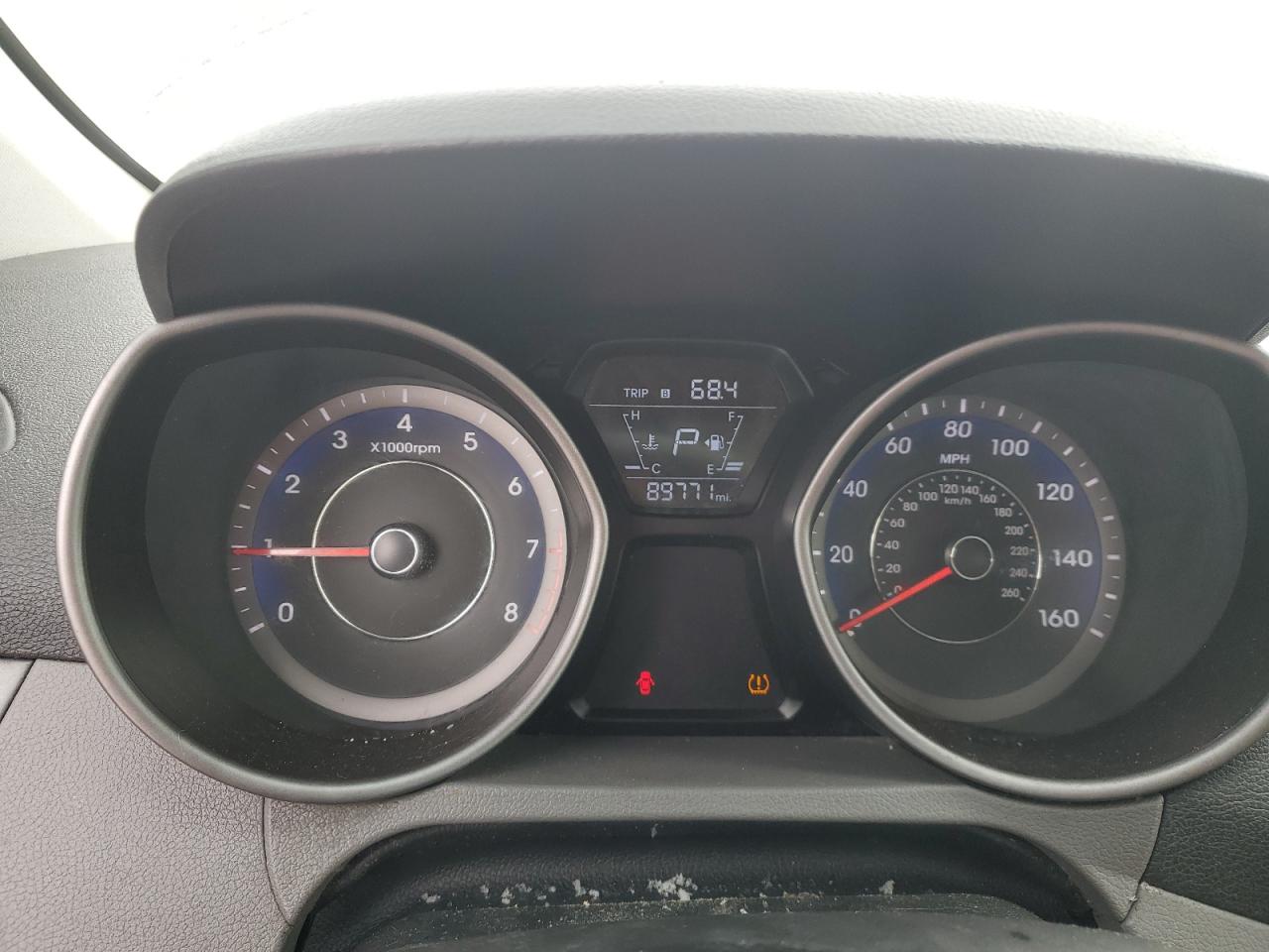 2015 Hyundai Elantra VIN KMHDH4AE3FU251121 Copart auction photo, rear end / front end damage thumbnail 9