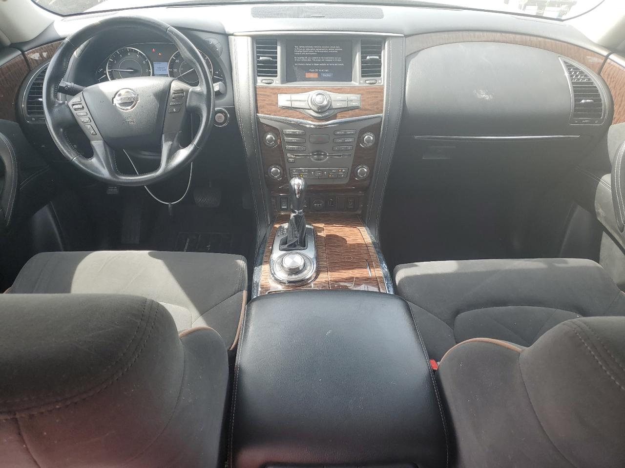 2019 Nissan Armada VIN JN8AY2NC7K9585626 Copart auction photo, all over damage thumbnail 8