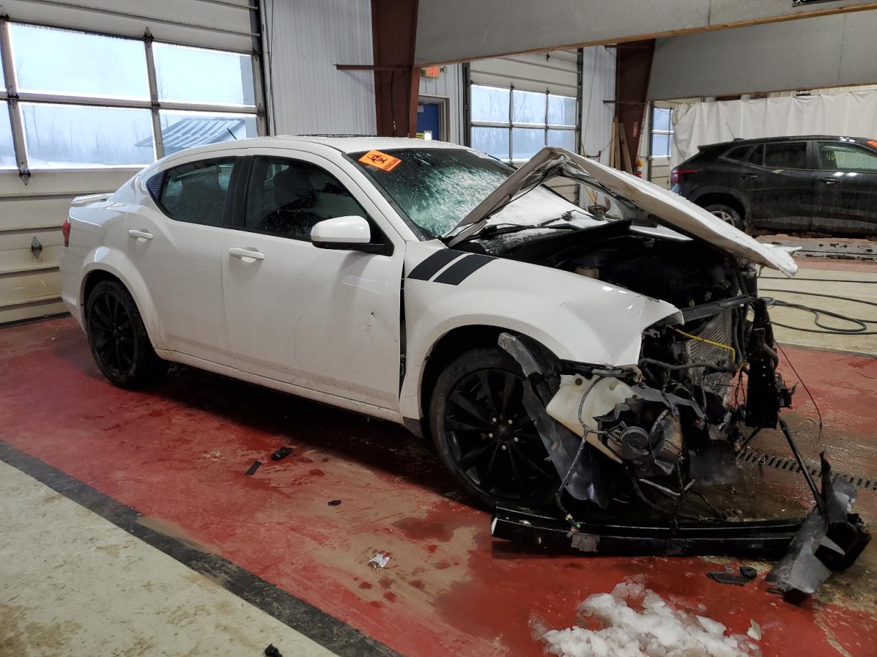 2013 Dodge Avenger VIN 1C3CDZBG8DN548843 Copart auction photo, front end damage thumbnail 4