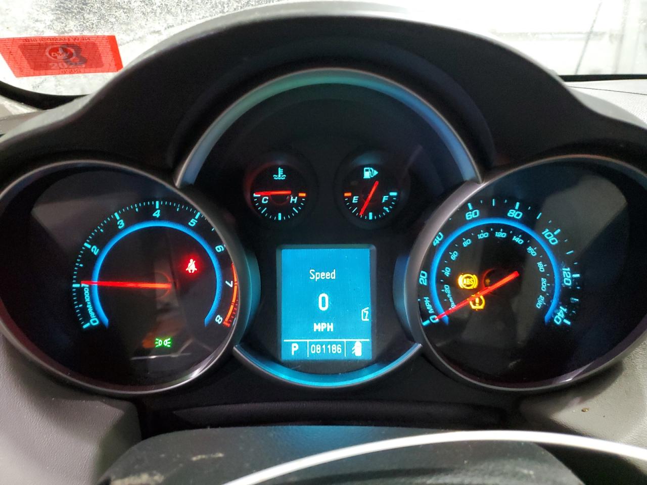 2011 Chevrolet Cruze VIN 1G1PC5SH9B7186128 Copart auction photo, rear end / side damage thumbnail 9