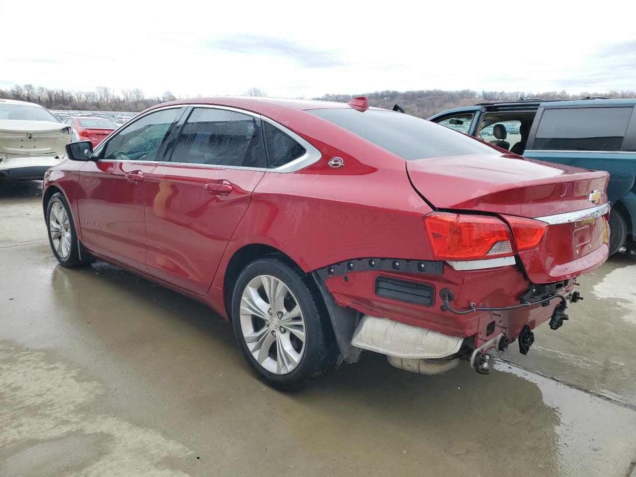 2014 Chevrolet Impala VIN 2G1125S39E9104477 Copart auction photo, rear end damage thumbnail 2