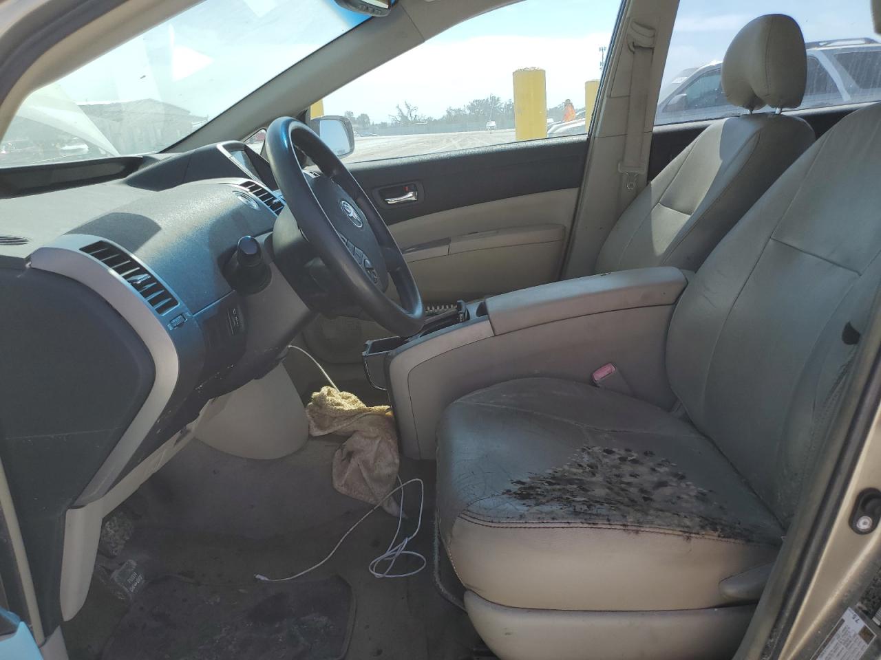 2006 Toyota Prius VIN JTDKB20U563148332 Copart auction photo, water/flood damage thumbnail 7