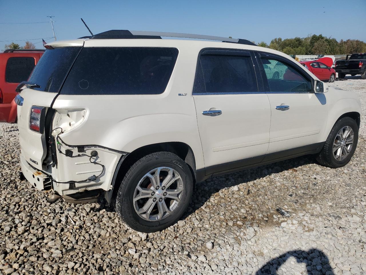 2015 GMC Acadia VIN 1GKKVRKD6FJ133755 Copart auction photo, rear end / front end damage thumbnail 3