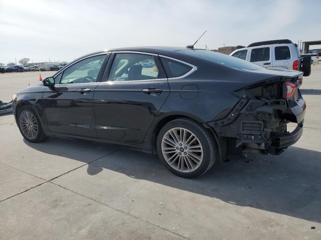 2016 Ford Fusion VIN 3FA6P0H92GR196855 Copart auction photo, rear end damage thumbnail 2