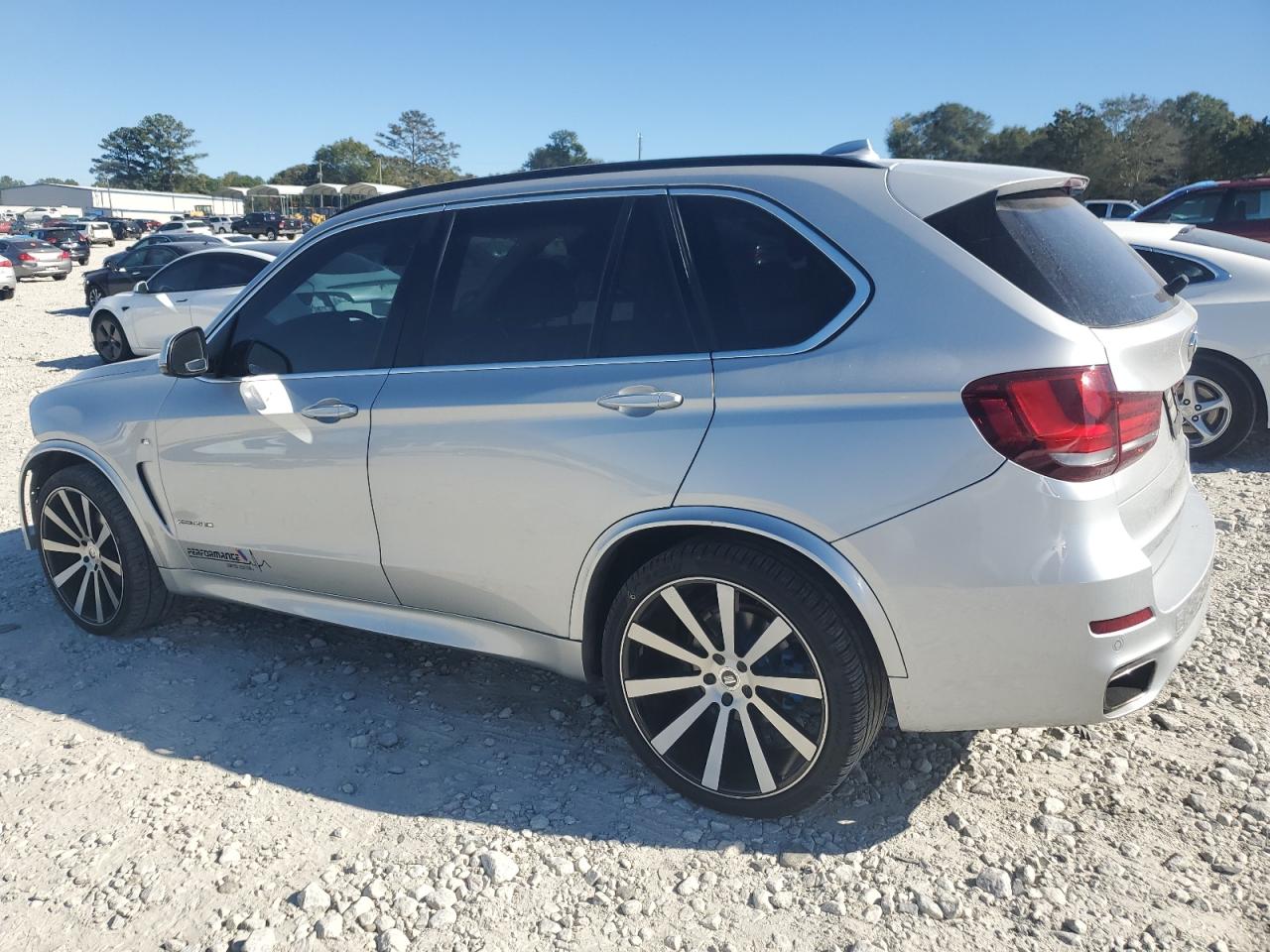2014 BMW X5 VIN 5UXKR0C53E0K42549 Copart auction photo, front end / side damage thumbnail 2