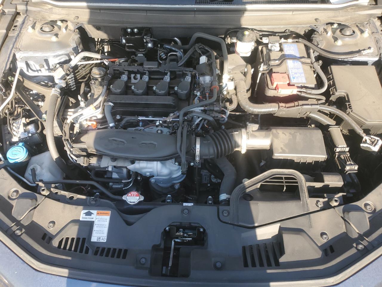 2024 Honda Accord VIN 1HGCY1F31RA003849 Copart auction photo, side damage thumbnail 12