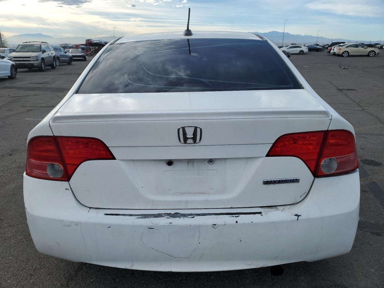 2008 Honda Civic VIN JHMFA36238S021540 Copart auction photo, all over damage thumbnail 6