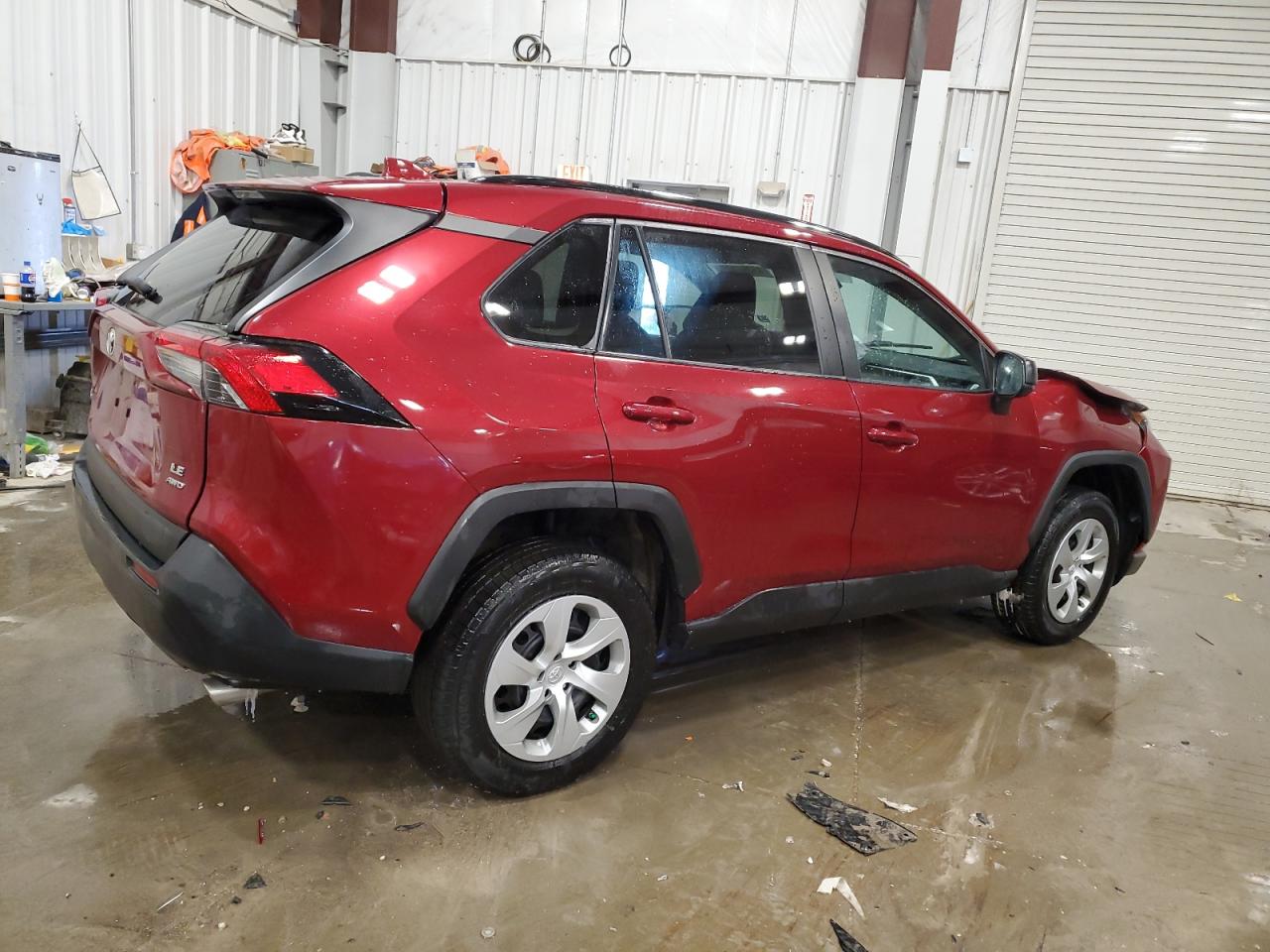 2019 Toyota RAV 4 VIN 2T3F1RFV4KW019762 Copart auction photo, front end damage thumbnail 3