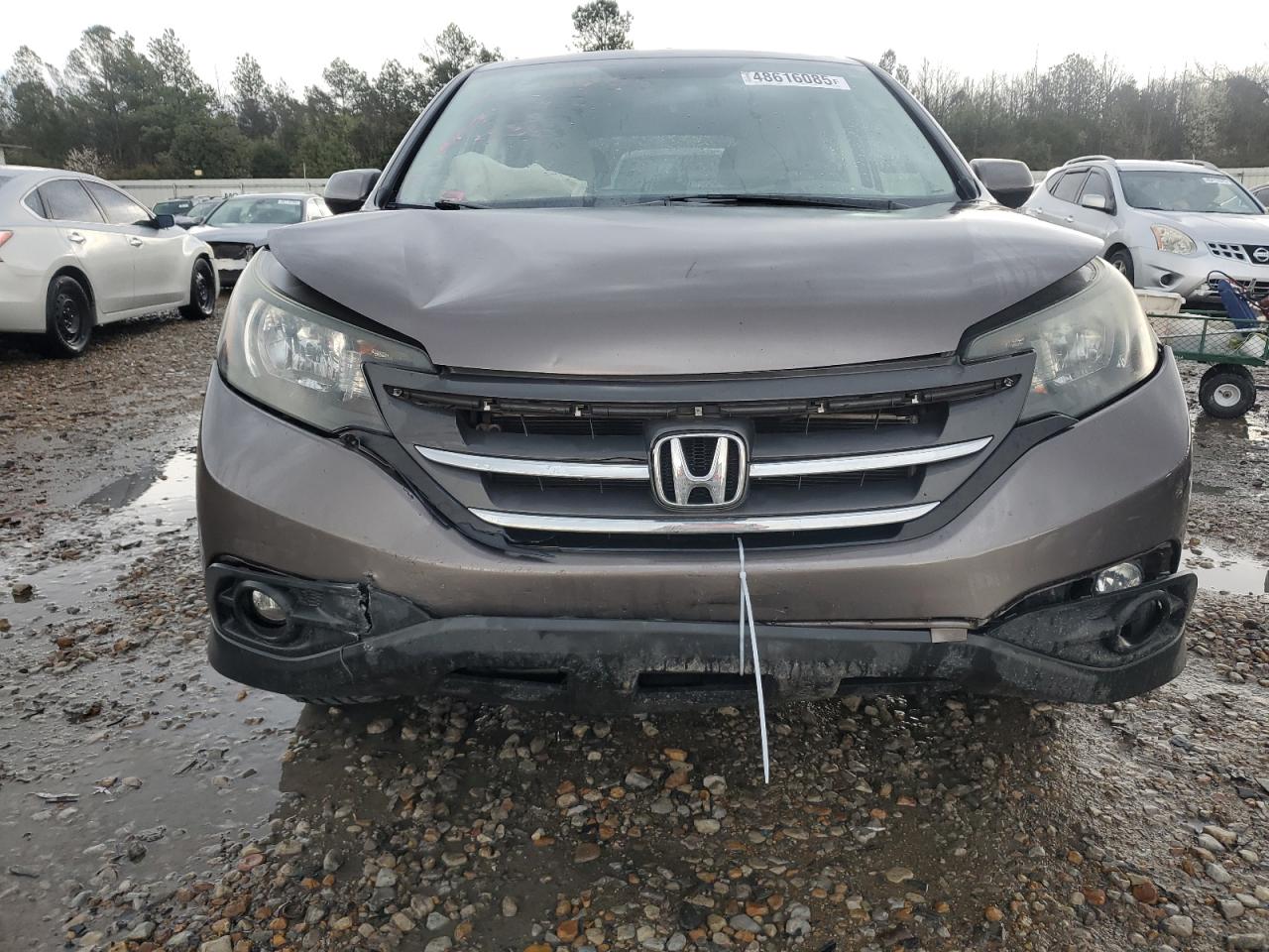 2014 Honda CR-V VIN 3CZRM3H51EG706436 Copart auction photo, front end damage thumbnail 5