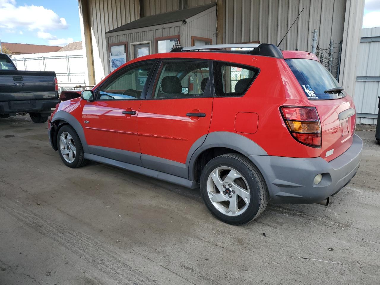 2004 Pontiac Vibe VIN 5Y2SL628X4Z444171 Copart auction photo, front end / side damage thumbnail 2