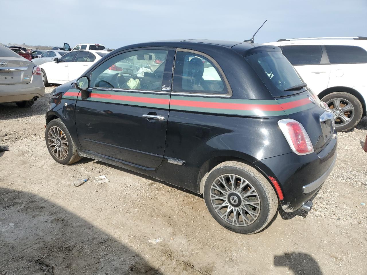 2012 Fiat 500 VIN 3C3CFFCR6CT287459 Copart auction photo, front end / mechanical damage thumbnail 2