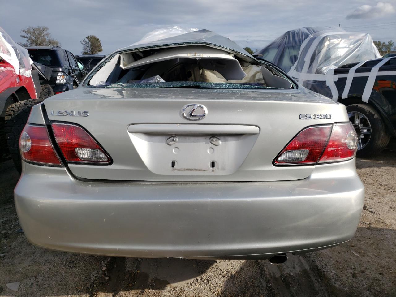 2004 Lexus ES VIN JTHBA30G145027896 Copart auction photo, all over damage thumbnail 6