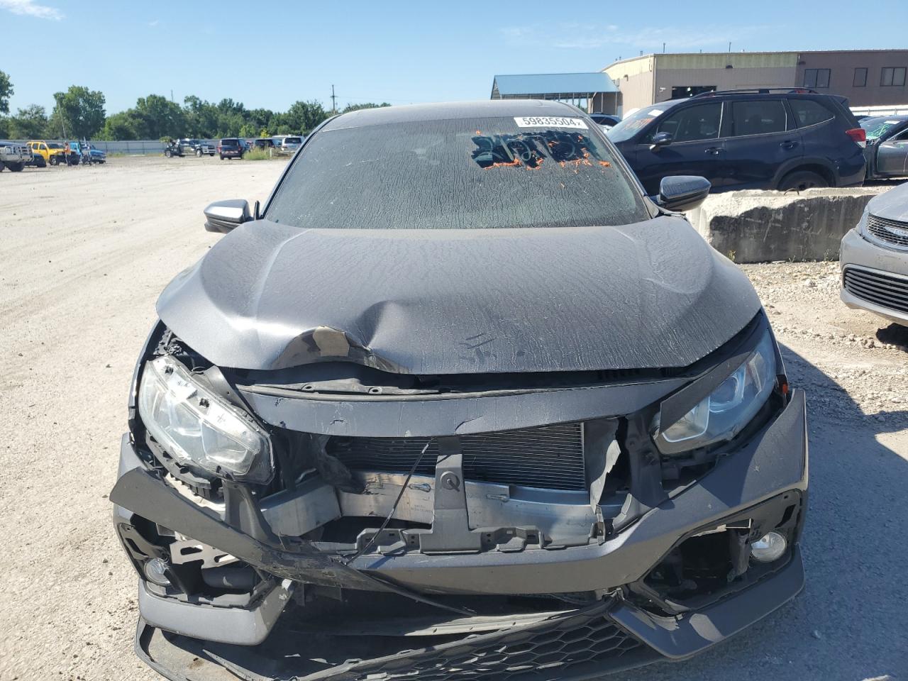 2018 Honda Civic VIN SHHFK7H54JU212754 Copart auction photo, front end damage thumbnail 5