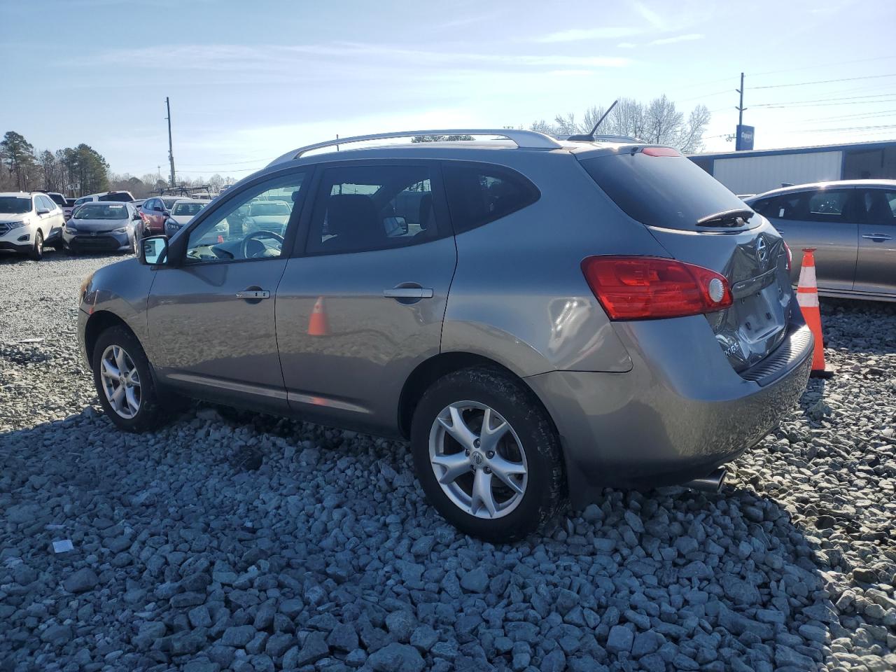 2008 Nissan Rogue VIN JN8AS58V88W411722 Copart auction photo, rear end damage thumbnail 2