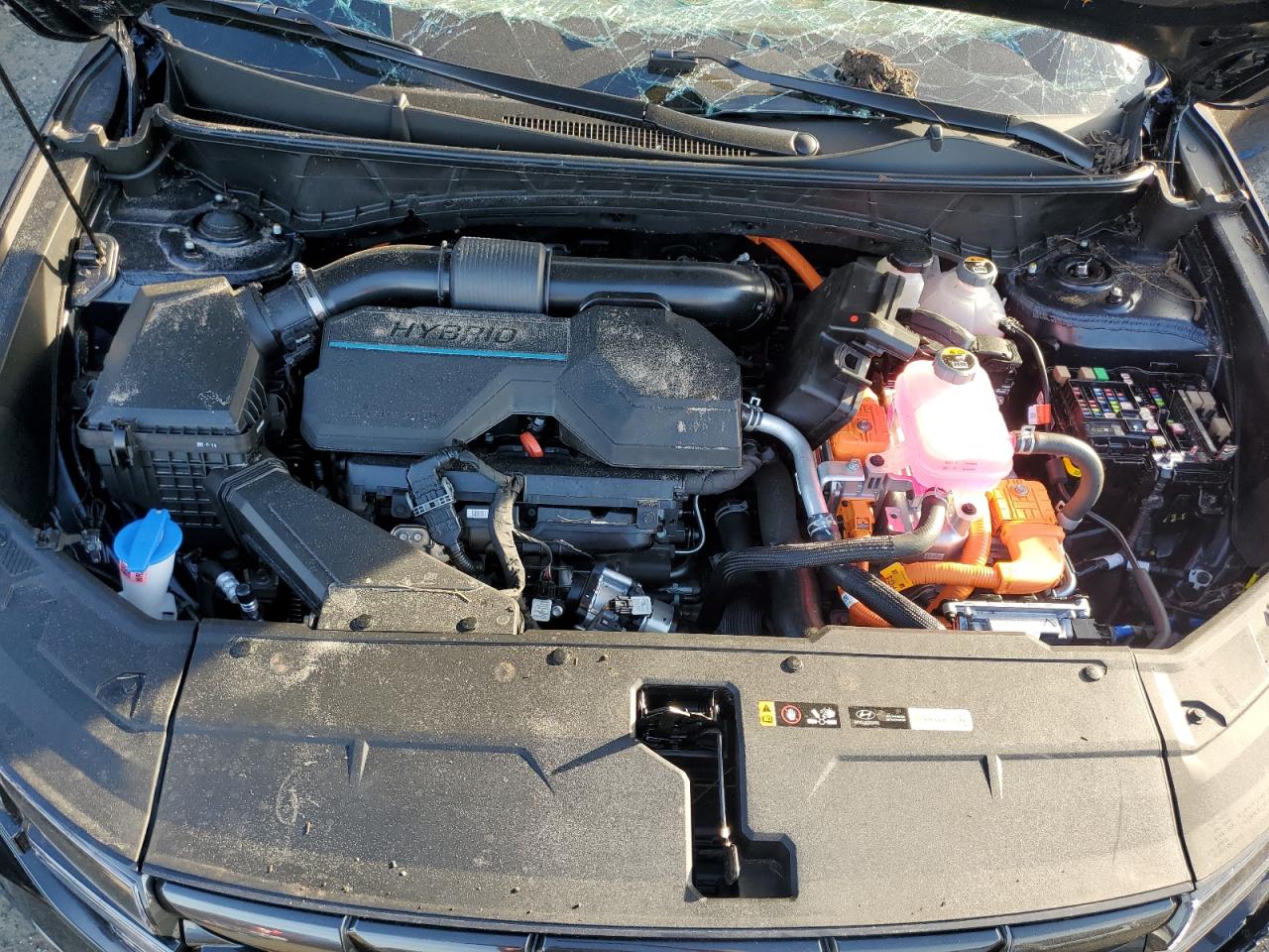 2024 Hyundai Tucson VIN KM8JCCD14RU171061 Copart auction photo, all over damage thumbnail 11