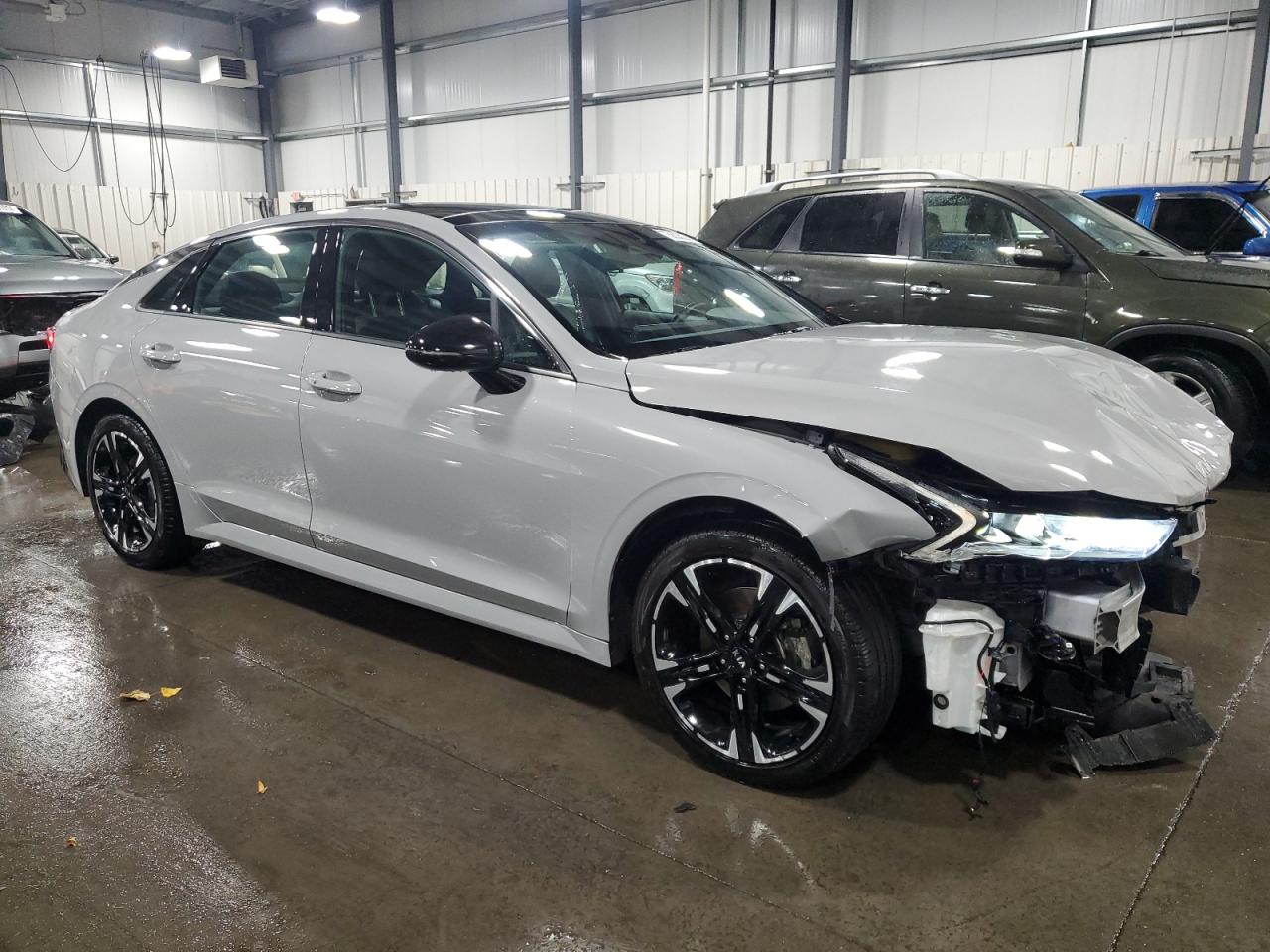 2021 KIA K5 VIN 5XXG64J26MG051236 Copart auction photo, front end damage thumbnail 4