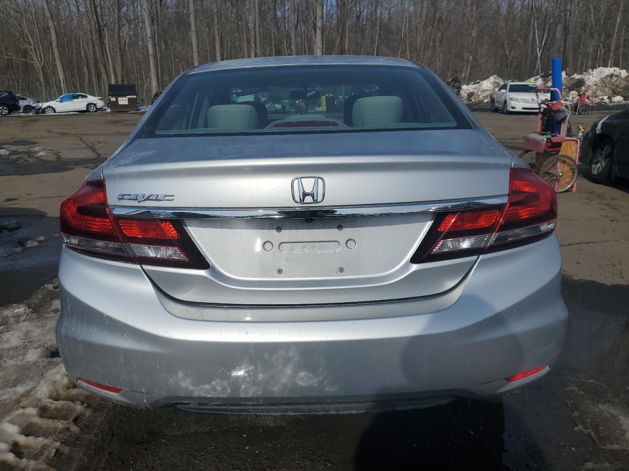 2013 Honda Civic VIN 2HGFB2F8XDH540746 Copart auction photo, front end damage thumbnail 6