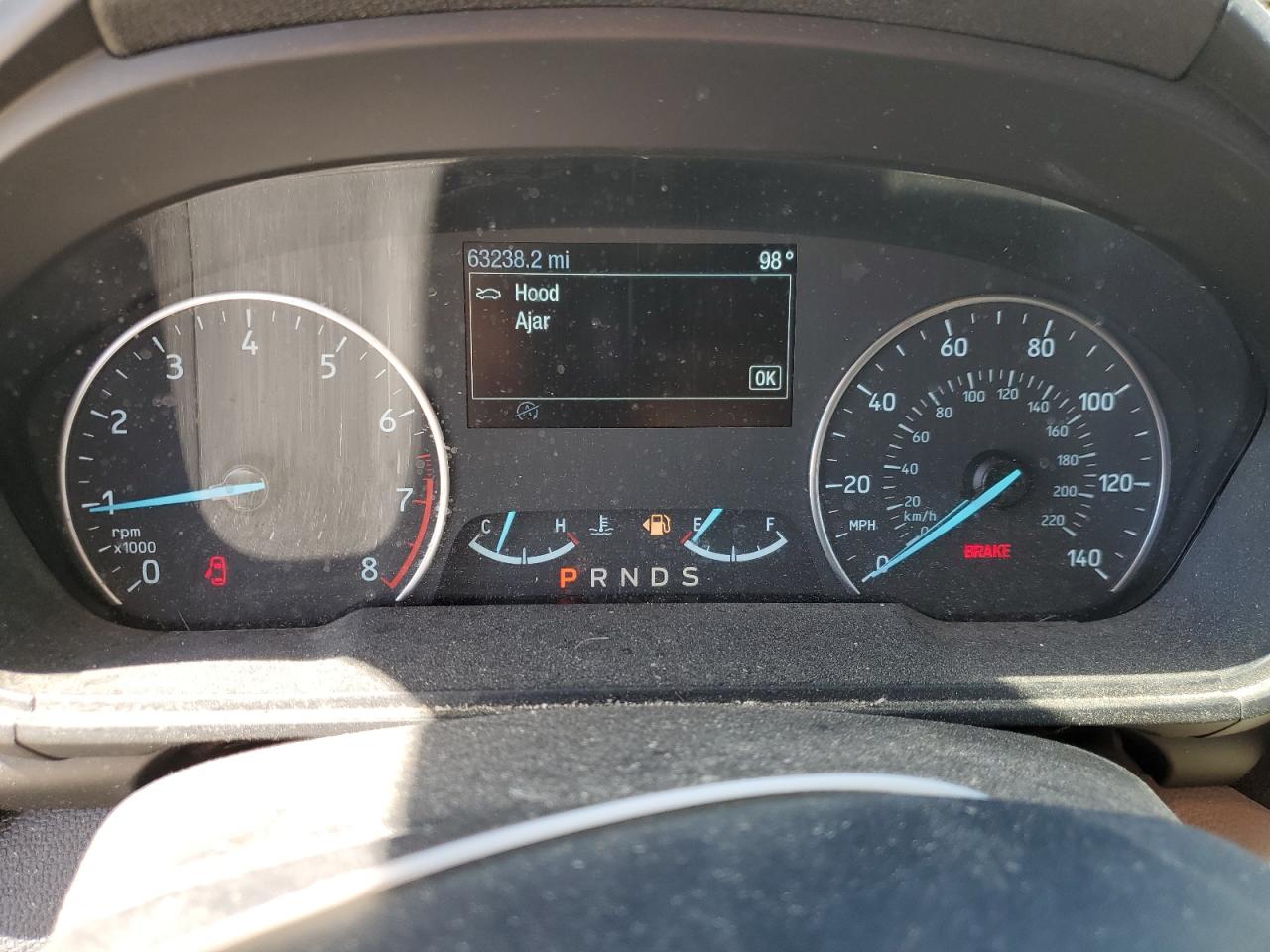 2018 Ford EcoSport VIN MAJ3P1TE4JC230572 Copart auction photo, front end / side damage thumbnail 9