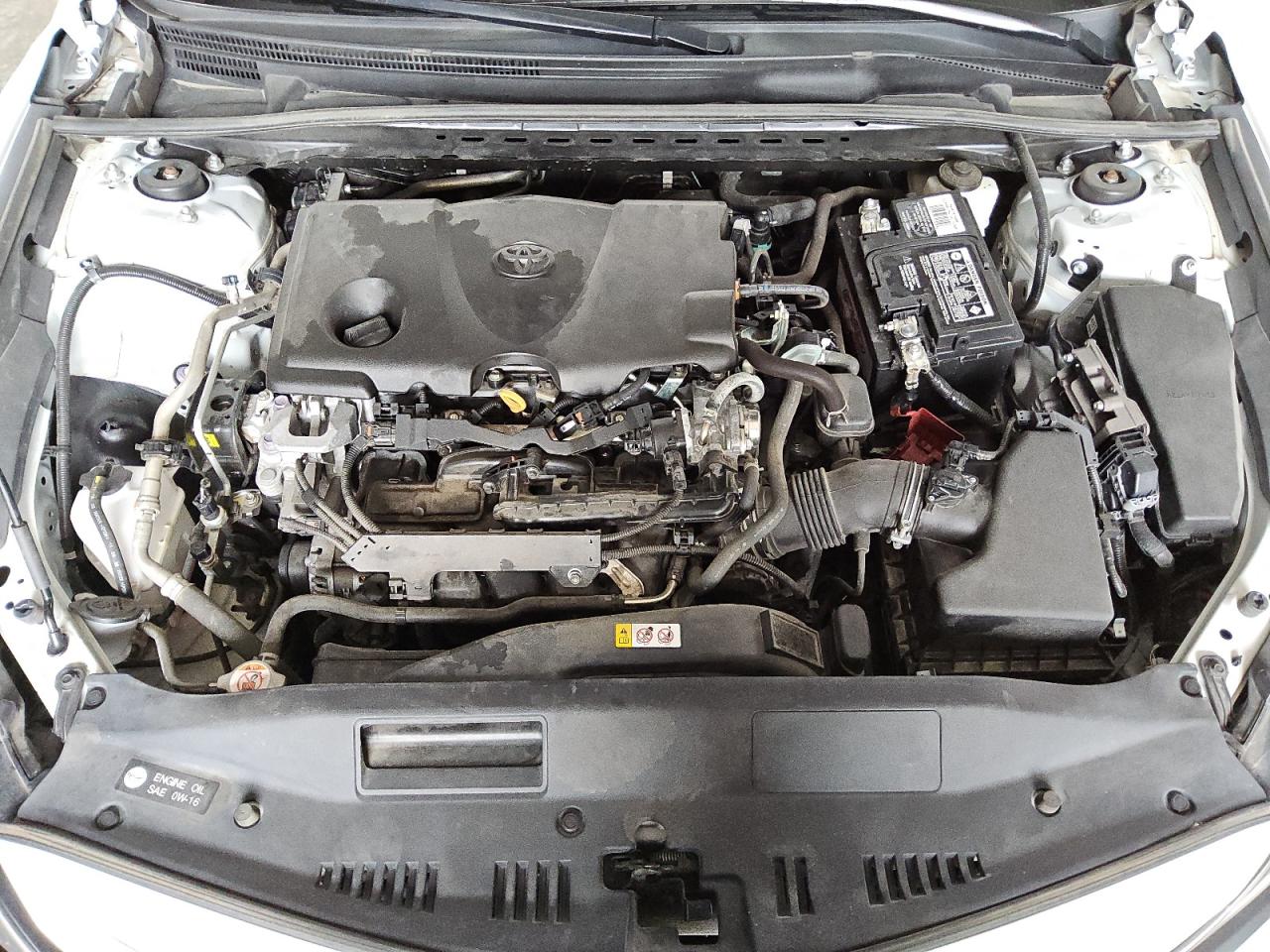 2021 Toyota Camry VIN 4T1G11AK6MU575067 Copart auction photo, front end / rear end damage thumbnail 11