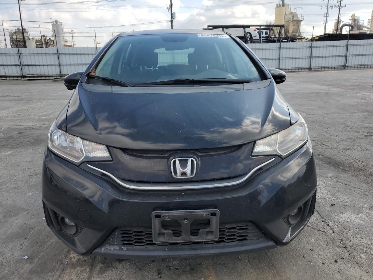 2015 Honda Fit VIN 3HGGK5H89FM757891 Copart auction photo, burn damage thumbnail 5