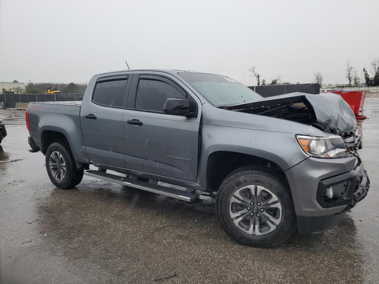 2022 Chevrolet Colorado VIN 1GCGSDEN0N1136151 Copart auction photo, front end / side damage thumbnail 4