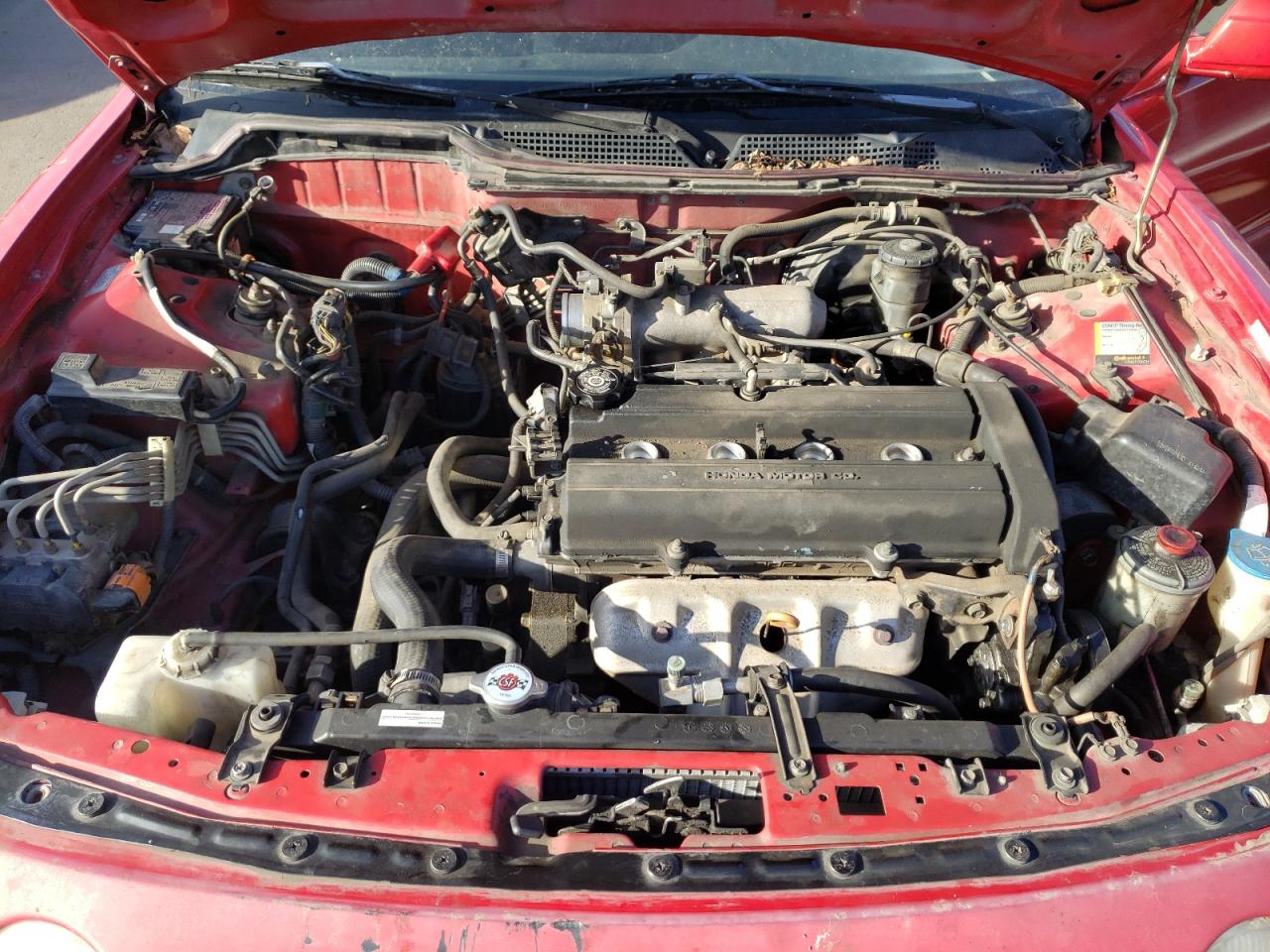 2000 Acura Integra VIN JH4DC4460YS010735 Copart auction photo, stripped damage thumbnail 11