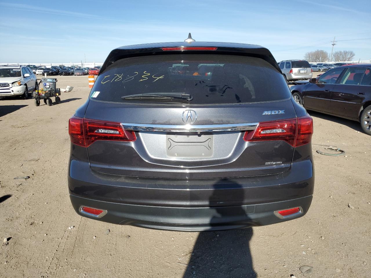 2014 Acura MDX VIN 5FRYD4H41EB022120 Copart auction photo, front end damage thumbnail 6