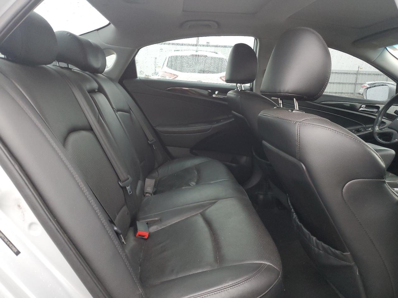 2014 Hyundai Sonata VIN 5NPEC4AC4EH839804 Copart auction photo, all over damage thumbnail 10