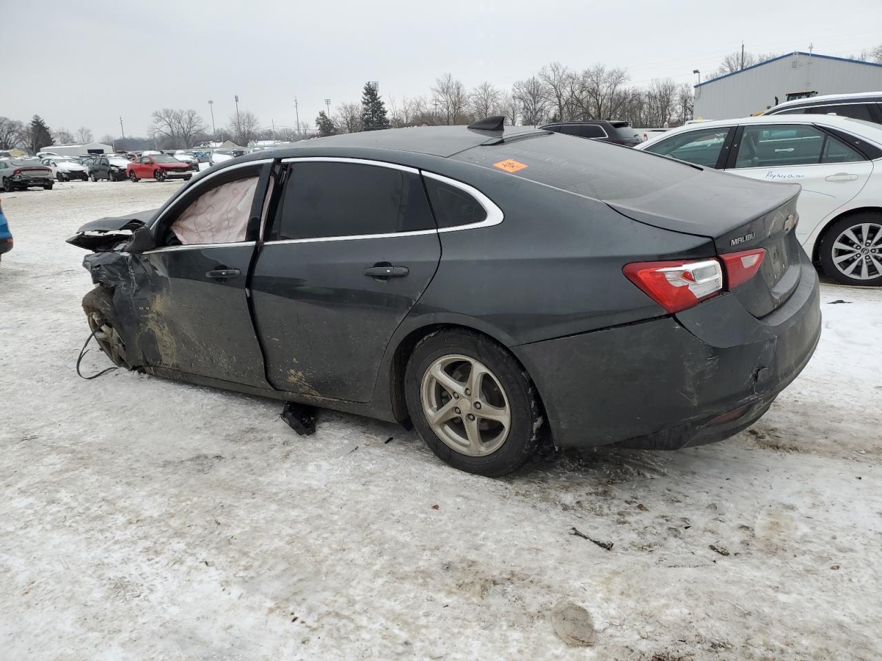 2017 Chevrolet Malibu VIN 1G1ZC5ST4HF238549 Copart auction photo, front end / side damage thumbnail 2