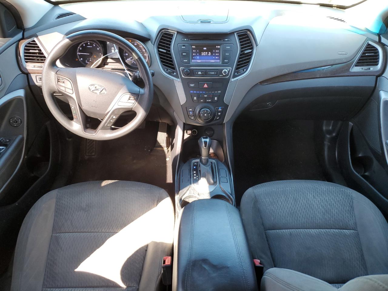 2018 Hyundai Santa Fe VIN 5NMZT3LB8JH096362 Copart auction photo, rear end damage thumbnail 8