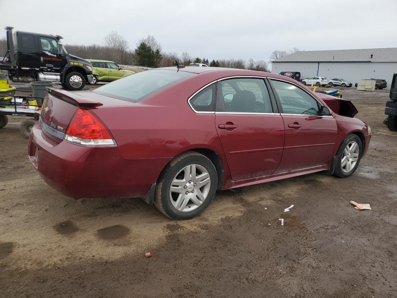2011 Chevrolet Impala VIN 2G1WB5EK3B1272859 Copart auction photo, front end damage thumbnail 3