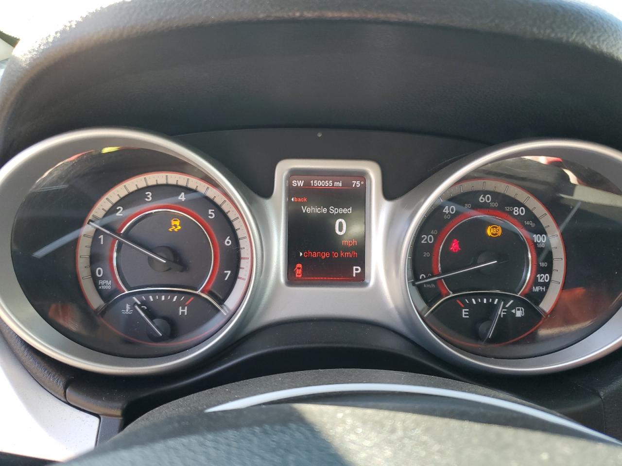 2013 Dodge Journey VIN 3C4PDCBG9DT677104 Copart auction photo, front end damage thumbnail 9