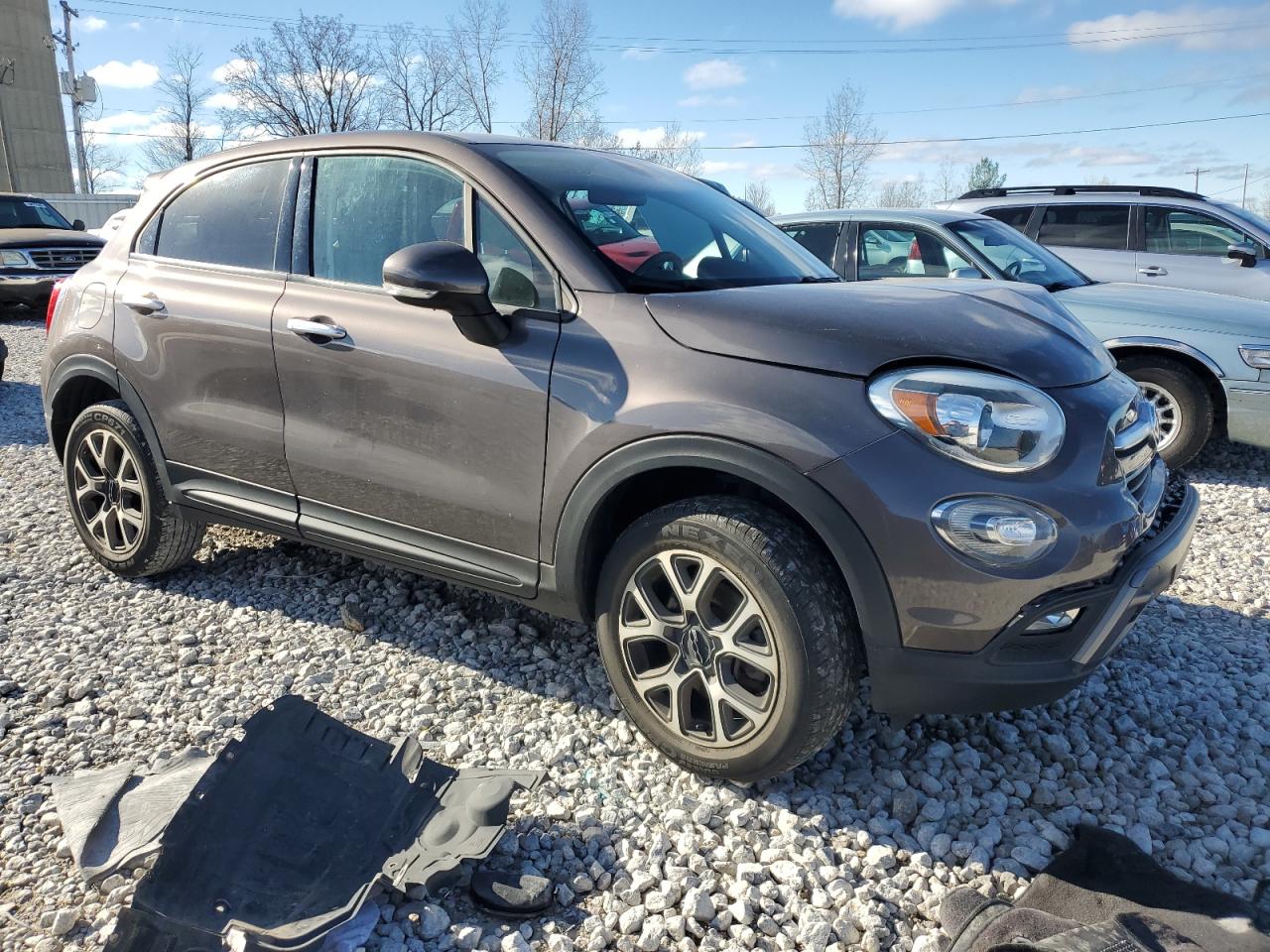2016 Fiat 500 VIN ZFBCFYCTXGP427562 Copart auction photo, front end / rear end damage thumbnail 4