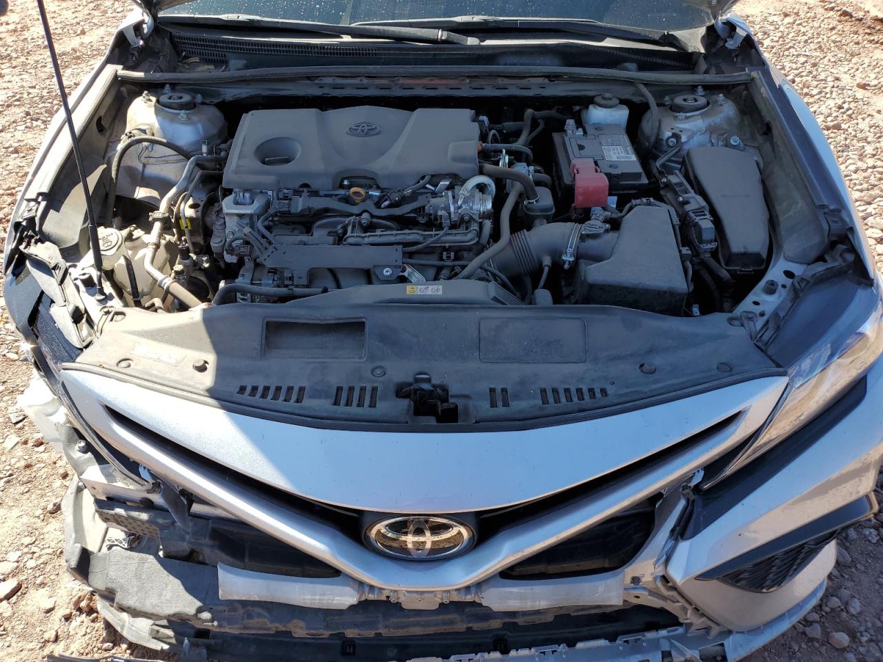 2023 Toyota Camry VIN 4T1K61AK2PU102492 Copart auction photo, front end / side damage thumbnail 12