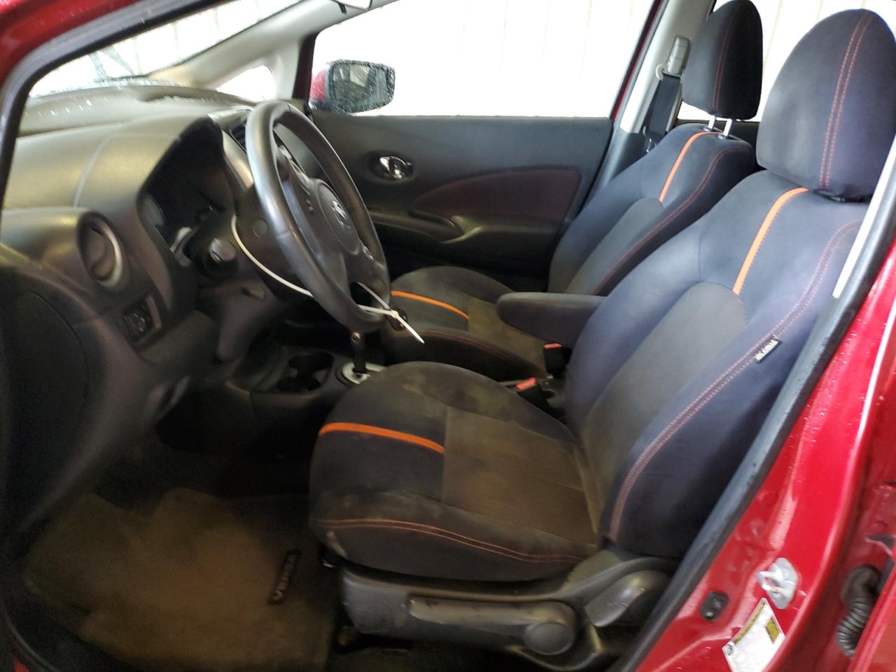 2015 Nissan Versa VIN 3N1CE2CP0FL428121 Copart auction photo, side / front end damage thumbnail 7